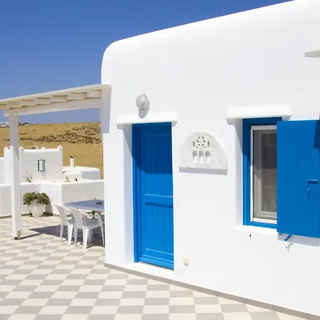 Blue Cactus Villas: Modern, Fully-equipped, Ocean-view, 5 Min From Mykonos Town