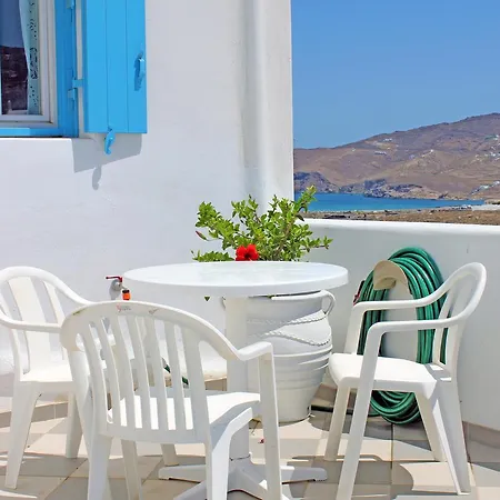 Apartament Blue Cactus Villas: Modern, Fully-equipped, Ocean-view, 5 Min From Mykonos Town